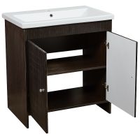 Тумба под раковину Stella Polar Монтоне 80 Венге арт-SP-00000161 — фото 3, Тумбы под раковину