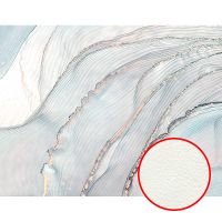 Фреска Ortograf Fluid art 34215 Фактура флок FLK Флизелин (3,5*2,7) Голубой, Абстракция арт-34215 (флок FLK) — фото 1, Фрески