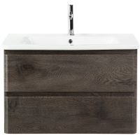 Тумба под раковину BelBagno 80 подвесная Robere Nature Grigio арт-ALBANO-CER-800-2C-SO-RNG — фото 1, Тумбы под раковину