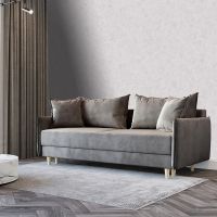 Обои Solo Fiji Винил на флизелине (1,06*10) Серый/Серебряный, Штукатурка арт-E200909 — фото 3, Обои для стен