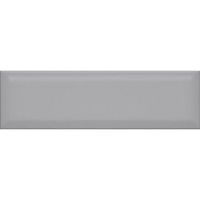 Керамическая плитка Kerama Marazzi Аккорд серый грань настенная 8,5х28,5 см арт-9014 — фото 1, Керамическая плитка