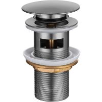 Товар: Донный клапан Allen Brau Priority click-clack Графит брашированный арт-5.31023-MG - фото 1 Донный клапан Allen Brau Priority click-clack Графит брашированный арт-5.31023-MG — фото 1, Донные клапаны