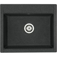 Кухонная мойка Aquaton Делия 60 Графит арт-1A715232LD210 — фото 1, Кухонные мойки