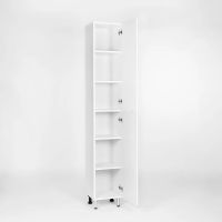 Шкаф пенал VIANT Лима 30 R Белый арт-VLIM300-PENR — фото 4, Пеналы для ванной комнаты