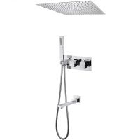Товар: Душевая система Abber Daheim с термостатом Хром арт-AF8254 - фото 1 Душевая система Abber Daheim с термостатом Хром арт-AF8254 — фото 1, Встраиваемые душевые комплекты