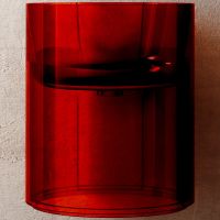 Раковина Abber Kristall 42 Красная арт-AT2704Rubin — фото 2, Раковины подвесные