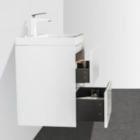 Тумба под раковину BelBagno Pietra Mini 50 подвесная Bianco Lucido арт-PIETRA MINI-500-2C-SO-BL — фото 4, Тумбы под раковину