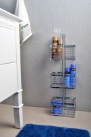 Напольная полка Fixsen Antik Хром арт-FX-851 — фото 3, Полки для ванной и душа