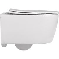 Унитаз Abber Bequem подвесной с сиденьем Микролифт арт-AC1104 — фото 2, Подвесные унитазы