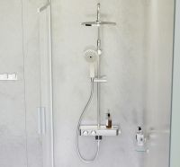 Товар: Комплект акриловой ванны AM.PM Inspire V2.0 180x80 без гидромассажа с душевой системой со шторкой и аксессуарами арт-WK52EB - фото 3 Комплект акриловой ванны AM.PM Inspire V2.0 180x80 без гидромассажа с душевой системой со шторкой и аксессуарами арт-WK52EB — фото 3, Акриловые ванны