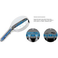 Ручной душ Vincea Inspire Вороненая сталь арт-VSHN-3I2HGM — фото 10, Лейки для душа