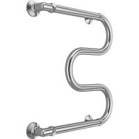 Водяной полотенцесушитель Terminus М-образный (1) 500х400 Хром, боковое подключение, G 1" НР арт-4620768881138 — фото 1, Водяные полотенцесушители