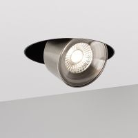 Товар: Встраиваемый светильник Arlight Plurio Никель/Черный арт-038077 - фото 1 Встраиваемый светильник Arlight Plurio Никель/Черный арт-038077 — фото 1, Точечные светильники