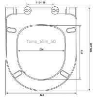 Унитаз Berges Ego XL подвесной с сиденьем Микролифт арт-082138 — фото 10, Подвесные унитазы