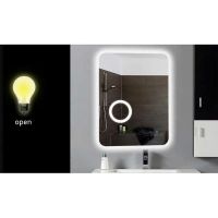 Зеркало Gappo 60 с подсветкой с сенсорным выключателем арт-G602 — фото 3, Зеркала в ванную комнату