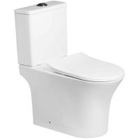 Унитаз компакт SantiLine с бачком и сиденьем Микролифт арт-SL-5022 — фото 1, Напольные унитазы