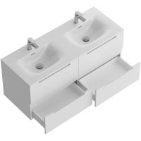 Тумба под раковину BelBagno Etna 120 подвесная Bianco Lucido арт-ETNA-1200-4C-SO-2-BL — фото 3, Тумбы под раковину