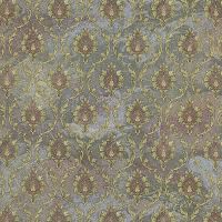 Обои Decori-Decori Carrara 2 Винил на флизелине (1,06*10,05) Зеленый/Золотой, Дамаск арт-83646 — фото 1, Обои для стен