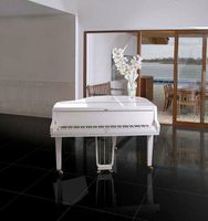 Керамогранит Porcelanicos HDC Blanco/Negro Bas Negro 59 Brillo Rect 59х59 см арт-Bas Negro 59 Brillo Rect 59x59 — фото 3, Керамогранит