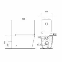 Товар: Унитаз Aquatek Либра NEW приставной с сиденьем Микролифт арт-AQ1908N-00 - фото 5 Унитаз Aquatek Либра NEW приставной с сиденьем Микролифт арт-AQ1908N-00 — фото 5, Приставные унитазы