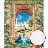 Фреска Ortograf Восток 30359 Фактура бархат FX Флизелин (2,2*2,7) Разноцветный, Архитектура/Птицы арт-30359 (бархат FX) — фото 1, Фрески