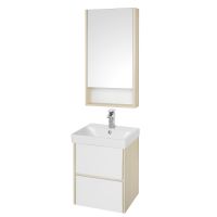 Тумба под раковину Aquaton Сканди 45 подвесная Белый Дуб верона арт-1A251601SDB20 — фото 4, Тумбы под раковину