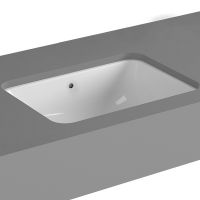 Раковина Vitra S20 50 Белая арт-5474B003-0618 — фото 1, Раковины встраиваемые снизу