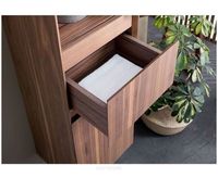 Товар: Шкаф пенал Aquanet Нью-Йорк 35 R подвесной Орех арт-203956 - фото 5 Шкаф пенал Aquanet Нью-Йорк 35 R подвесной Орех арт-203956 — фото 5, Пеналы для ванной комнаты