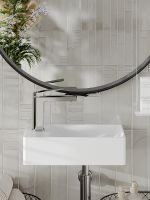 Товар: Раковина Orange 38 R Белая глянцевая арт-B05-375RW - фото 2 Раковина Orange 38 R Белая глянцевая арт-B05-375RW — фото 2, Мини-раковины