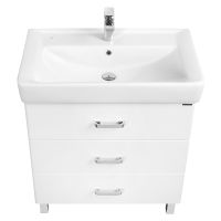 Тумба под раковину Aquaton Америна 56 М Белая арт-1A168901AM010 — фото 2, Тумбы под раковину