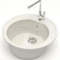 Кухонная мойка Bergg Z3 Хлопок арт-B003Q007 — фото 2, Кухонные мойки