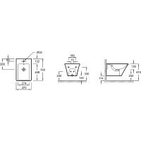 Биде Jacob Delafon Grands Boulevards подвесное Белое арт-EMH0002-00 — фото 3, Биде подвесные