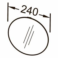 Косметическое зеркало Jacob Delafon Sherwood с увеличением арт-EB1846RU-NF — фото 4, Косметические зеркала