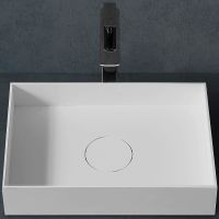 Раковина-чаша Abber Stein 50 Белая матовая арт-AS2621 — фото 2, Раковины накладные