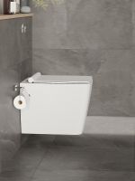 Унитаз Orange подвесной с сиденьем Микролифт арт-C06-100w — фото 4, Подвесные унитазы