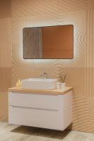 Зеркало Silver Mirrors Incanto 60 с подсветкой Черное с бесконтактным выключателем и диммером арт-LED-00002538 — фото 6, Зеркала в ванную комнату