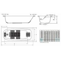 Товар: Стальная ванна BLB Universal HG 170x70 без гидромассажа с шумоизоляцией арт-B70H - фото 4 Стальная ванна BLB Universal HG 170x70 без гидромассажа с шумоизоляцией арт-B70H — фото 4, Стальные ванны