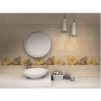 Кеамическое панно Kerama Marazzi Летний сад беж из 4 частей HGD\B56\4x\8260 80х30 см арт-HGD\B56\4x\8260 — фото 2, Керамическая плитка