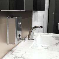 Диспенсер жидкого мыла WasserKRAFT Хром матовый арт-K-10099 — фото 3, Диспенсеры для жидкого мыла