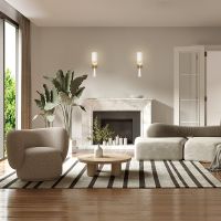 Настенный светильник Maytoni Neoclassic Bianco Белый Латунь арт-MOD224WL-01BS1 — фото 5, Бра