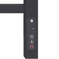 Электрический полотенцесушитель Terminus Ватикан П8 500х800 КС 9005 Черный матовый арт-4670078527554 — фото 3, Электрические полотенцесушители