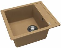 Кухонная мойка Florentina Липси-460 Капучино арт-20.280.B0460.306 — фото 2, Кухонные мойки