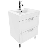 Тумба с раковиной Iddis Oxford 60 Белая арт-OXF60W0i95K — фото 1, Тумбы с раковиной