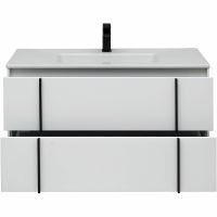 Товар: Тумба под раковину Allen Brau Reality 100 подвесная Белая матовая арт-1.32007.WM - фото 11 Тумба под раковину Allen Brau Reality 100 подвесная Белая матовая арт-1.32007.WM — фото 11, Тумбы под раковину