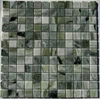 Каменная мозаика Pixmosaic Jet Green 30,5x30,5 см арт-PIX 314 — фото 1, Мозаика