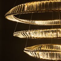 Люстра Divinare Millie Прозрачный Латунь арт-1136/17 SP-140 — фото 3, Люстры