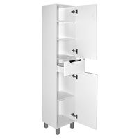 Товар: Шкаф пенал Mixline Кассиопея 35 Белый арт-518676 - фото 2 Шкаф пенал Mixline Кассиопея 35 Белый арт-518676 — фото 2, Пеналы для ванной комнаты