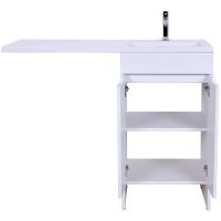 Товар: Тумба с раковиной Orange Kandy 110 R Белый глянец арт-OPKD-110TUW+RAR - фото 8 Тумба с раковиной Orange Kandy 110 R Белый глянец арт-OPKD-110TUW+RAR — фото 8, Тумбы с раковиной