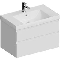 Товар: Тумба под раковину Kerama Marazzi Cubo 80 CUB.80.2\WHT.M подвесная Белая матовая арт-CUB.80.2\WHT.M - фото 2 Тумба под раковину Kerama Marazzi Cubo 80 CUB.80.2\WHT.M подвесная Белая матовая арт-CUB.80.2\WHT.M — фото 2, Тумбы под раковину