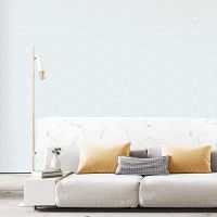 Обои Andrea Rossi Stromboli Винил на флизелине (1,06*10) Серый/Голубой, Геометрия/Ромб арт-54344-3 — фото 2, Обои для стен